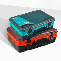 Accessories Large Capacity Fishing Tackle Boxes Portable Fishing Accessories Tool Storage Box Fish Hook Lure Fake Bait Box Fishing Supplies