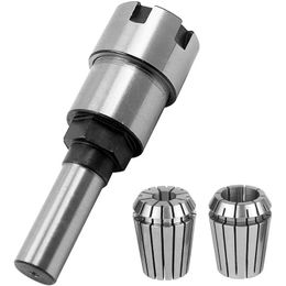 Joiners 1/2 Inch Shank Router Collet Extension Chuck Converter Adapter,Woodworking Milling Rod Chuck Holder Extender Bit