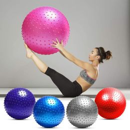 Yoga Balls Anti-burst Sports Yoga Balls with Pump 55cm/65cm/75cm/85cm Pilates Physical Fitness Exercise Ball Home Gym Massage Ball 230617