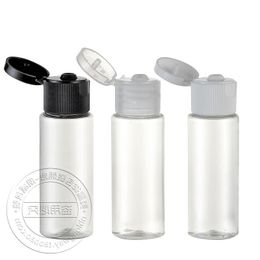 20ml Empty Small Makeup Container Flip Top Plastic Bottles Small Size Samples Bottles Travel Vial Liquid Container 100pc/lot Mxgfc