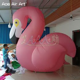 Giant Animal Model Inflatable Flamingo Deft Designed Fire-bird And Decoration For Wedding Party