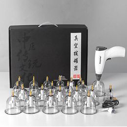 Medicine Electric Vacuum Banks Cupping Glasses Therapy Set Anticellulite Suction Cups Massage for Body Chinese Medicine Physiotherap Jars