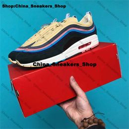 Mens Shoes Sneakers Trainers AirMax1 Size 13 Sean Wotherspoon 97 Women Running Casual Us13 Air One Eur 47 1 Designer Max Us 13 1258 87 Us 12 Runners Eur 46 High Quality