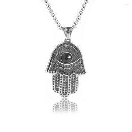 Pendant Necklaces Na 4 Styles Palm Eye 316 Stainless Steel Necklace Of Horus Charm Fashion Jewellery For Men Boys Gift
