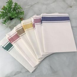 Table Napkin Cotton White Napkins Dinner Glass Home El Restaurant Wedding Party Birthday Tabledecoration Tee Cloth Mat