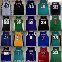 Mitchell and Ness 1996 All-stars Basketball Jersey Charles Barkley Shawn Kemp David Robinson Hakeem Oluwon Retro Garnett Anthony Frazier