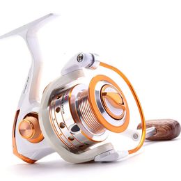 Baitcasting Reels Full Metal for fish feeder baitcasting reel spinning reels for rod 131BB 5.5 1 Anti seawater corrosion roller fishing 230619