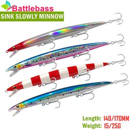 Baits Lures BATTLEBASS 140170mm 1525g Hard Bait Minnow Shad Crankbait Fishing lure Bass Fresh Salt water tackle wobblers Super Quality 230619