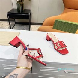Women's Slippers Counter Product Sandals Street Shoot Love Colour Size 35-43