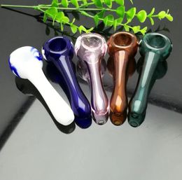 Glass Smoking Pipes Manufacture Hand-blown bongs Colored digital glass pipe