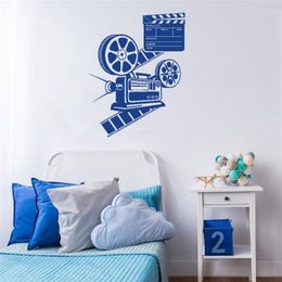 Wall Stickers Movie Decal Film Reel Cinema Home Theatre Sticker Decor Removable Art Mural For Bedroom Decoraiton DW13072