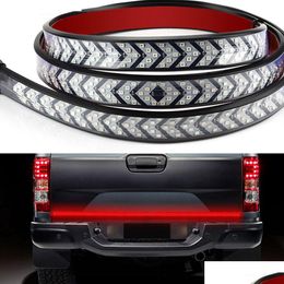 Other Interior Accessories Dynamic Pickup Drl Turn Signal Lamp Tail Truck Tailgate Light Bar Led Strip Reverse Brake Sequential Flow Dhjby