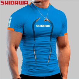 Other Sporting Goods Fishing T-shirt Casual Loose Men Man Crew Neck T-shirt Casual Tees Breathable Short Sleeves for Fitness Training Clothes 230617