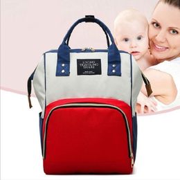 Crib Netting Mummy diaper bag Large capacity multifunction fashionable and durable mother baby backpack 230619