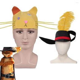 Party Supplies Perrito Cosplay Hat Cap Puss In Boots The Last Wish Costume Accessory Halloween Carnival Suit Role Play