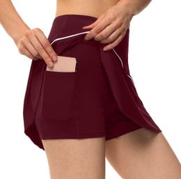 Skirt Pants Pocket Fitness Golf Ladies Badminton Mini Skirts Sport Active Women Wear Fashion Yoga Clothes Sexy