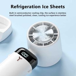 Electric Fans 3600mAh Mini Hand Electric Portable Refrigeration Desktop Folding Hanging Neck Air Outdoor