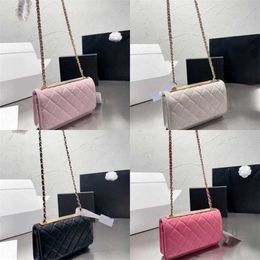 Brand Designer Bags Channel 19 bag Messenger Bag Handbag Envelope bags Shoulder Bag Tote bag Women's New Fashion texture Pearl lock Multifunctional Crossbody bag