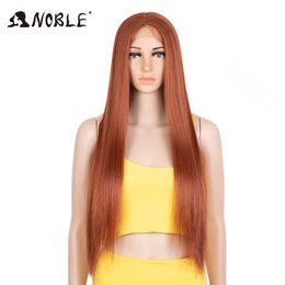 Cosplay Synthetic Lace Wig 30"Long Straight lace Wig part Wig Blonde Wigs For Women Lace Wig synthetic 230524