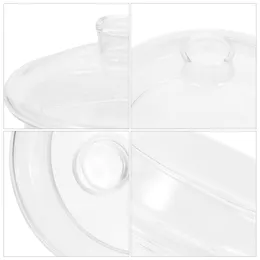 Dinnerware Sets Teapot Lid Home Accessory Clear Teacup Glass Cover Decorative Kettle Replacement Supplies