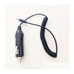 Other Electronics Car Cigarette Lighter Plug Cable 12V Portable Dc 3.5Mmx1.35Mm Male Connector Charger Extension Socket Cord Drop Del Dhoba