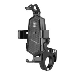 Bike Frames Bicycle Mobile Phone Holder Stand Aluminum Alloy Riding Bracket Rack Navigation Support 230619