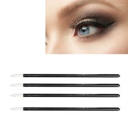 Makeup Brushes 50pcs Disposable Eyeliner Brush Fine Tip Portable Multifunctional Wands Applicators C