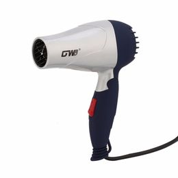 Hair Dryers Mini Portable Foldable Handle Compact 1500W Dryer Blow Wind Low Noise Long Life Outdoor Travel Styling Accessory 230619