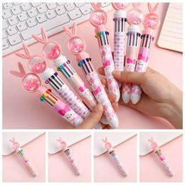 Dry Writing Sequins Drawing Ballpoint Pen Press Gel Marking Multicolored Pens For Stationery|Student|School