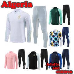 2023 2024 Algeria tracksuit MAHREZ soccer Jerseys men kids 22 23 24 Algerie BOUNEDJAH Survetement maillot de foot FEGHOUL sportswear football training suitds S-2XL