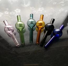 Glass Smoking Pipes Manufacture Hand-blown bongs Coloured glass suction nozzle