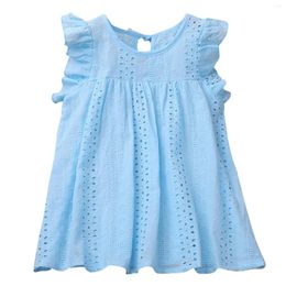 Girl Dresses Children's Dress Girls' Sleeved Lace Summer Suitable For Thanksgiving Baby Shirt Toddler