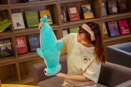 Stuffed Plush Animals Soft Shark Plush Toy Pillow Appease Cushion Gift for Children Birthday Big Size Funny Shop Decoration Travel Hammerhead Shark 230617