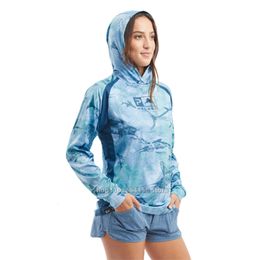 Other Sporting Goods PELAGIC Women Hooded Fishing Shirts Summer Long Sleeve Performance UPF50 Jersey Anti-UV Breathable Fishing Hoodie Clothes Camisa 230617