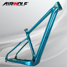 Car Truck Racks AIRWOLF 29er Carbon Mountain Bike Frame XC Boost 148mm Hardtail PF30 QR 14212mm 1359mm OEM Mtb Frameset 230617