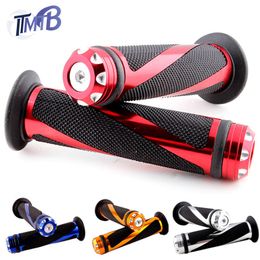 Bike Handlebars Components ITMTB Motorcycle Grips Aluminum Alloy Electric Scooter Mopeds Handlebar Grip Rubber Bicycle Handle Throttle Modified 230619