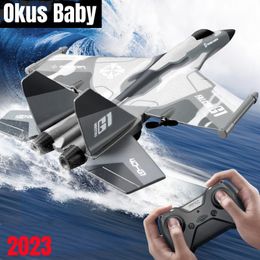 Electric/RC Aircraft The latest G1 jet fighter 39mm long EPP 2.4GHz 300m electric RC aircraft UAV frame Radio-controlled aircraft toy 230619