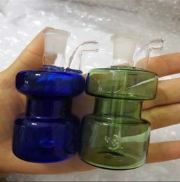 Glass Smoking Pipes Manufacture Hand-blown bongs Colorful external filter pot