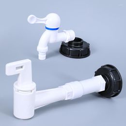 Watering Equipments S60 6 To 1/2" 3/4" Water Tank Outlet Bucket Connector Lengthened Garden Hose High Quality IBC Adapter