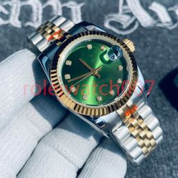 designer mens watch DATE JUST automatic 41mm 904L stainless steel strap sapphire With diamond hidden folding buckle 36mm watches waterproof Dhgate Wristwatches
