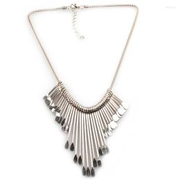 Pendant Necklaces Alloy Women Metal Different Size Earpick Necklace Jewellery For Lady Holiday Gift