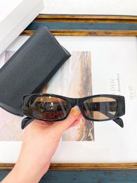 2023 Men's and Women's designer sunglasses Luxury Channel Black glasses Fashion glasses Diamond square shade crystal shape sun all-inclusive glasses