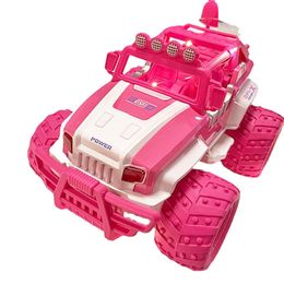 RC Car 4WD Electric Off-road Vehicle High-speed Racing car Climbing pink girls' cars girls' four-wheel drive toy cars