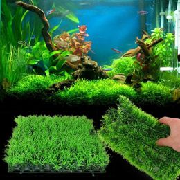 Decorations Artificial Home Water Grass Lawn Weeds Aquarium Ornament Aquatic Simulation Plants Fish Tank Decoration EcoFriendly 230619