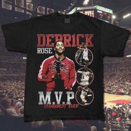 Men's T-Shirts Men t shirt DERRICK ROSE J230619