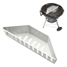 BBQ Tools Accessories Charcoal Basket Box Aluminized Charcoal Container Basket For Grill Smoker BBQ Supplies Charcoal Basket Container Tray 230617