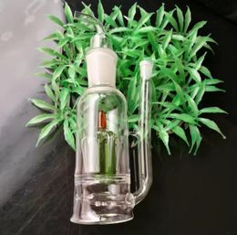 Glass Smoking Pipes Manufacture Hand-blown bongs Crown Glass Silent Water Smoke Bottle