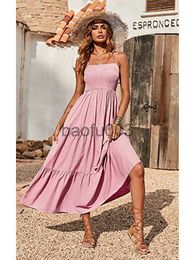 Casual Dresses Fitshinling Bohemian Summer Dresses For Women Sleevless Slim Sexy Holiday Beach Long Dress Female Fashion Vestidos Femme 2022 J230619