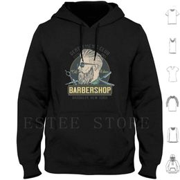 Men's Hoodies York Beard Barber Gift Idea Long Sleeve Hairdresser Bearded Hipster Shave