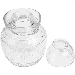 Storage Bottles Pickle Jar Household Can Food Vegetable Large Capacity Kitchen Sealed Glass Jars Lids